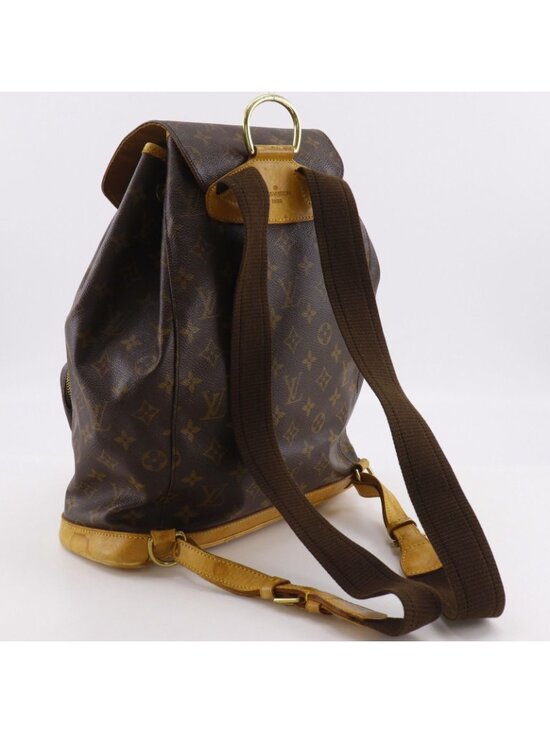 Louis Vuitton Montsouris GM Monogram Canvas Brown Backpack main image 5